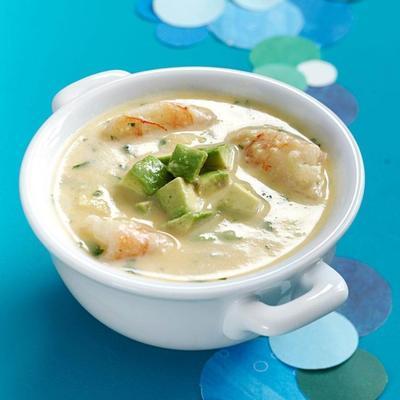 kokos garnalen chowder