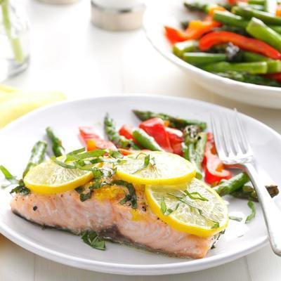 citroen basilicum zalm