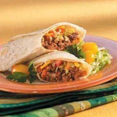 taco salade wrap