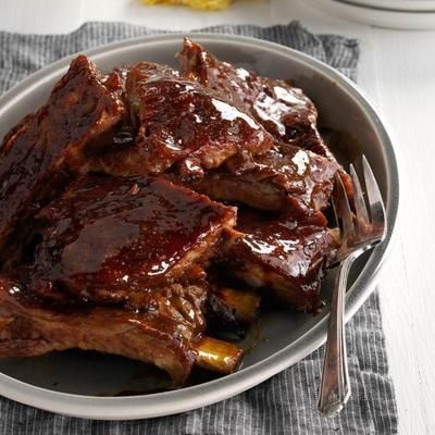 Chinese spareribs in een pot