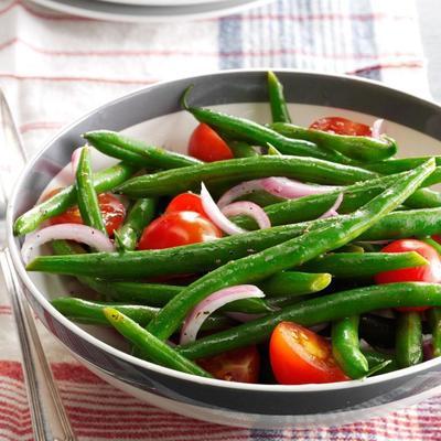 zomer groene boon salade