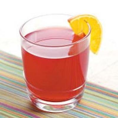 cranberry-sinaasappel ijsthee