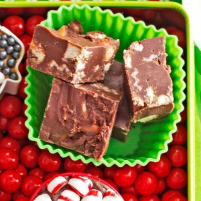 gezouten snack fudge