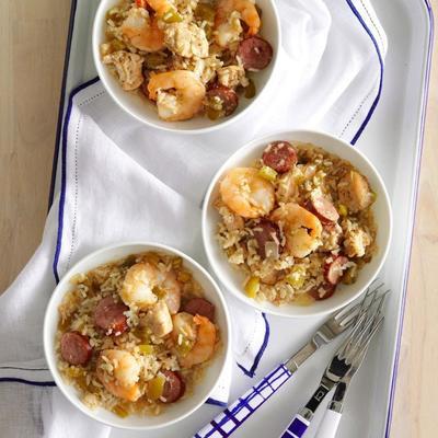 Gulf Coast favoriete jambalaya