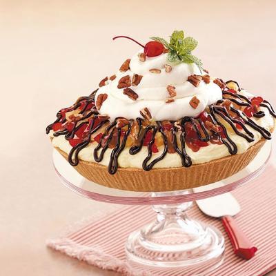 cherie's bananen split cheesecake