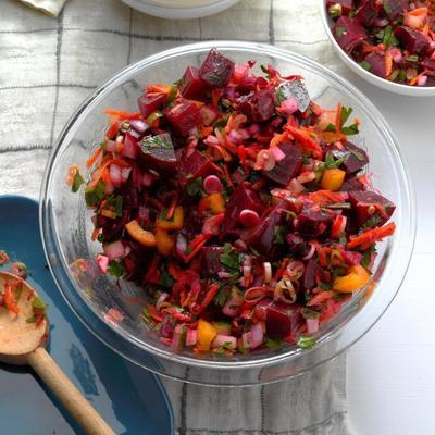 bietensalade met citroendressing