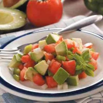 eenvoudige tomatensalade