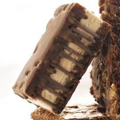 broodjes van brownie-ijsjes