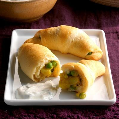 halve maan samosa's