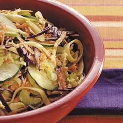 fettuccine slaw