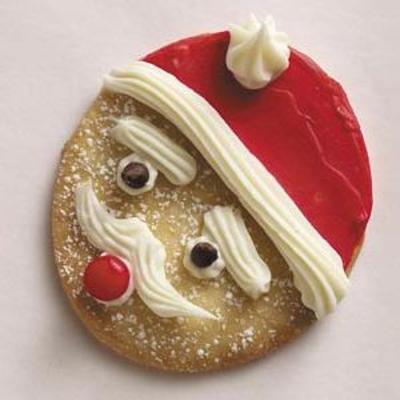 vrolijke santas