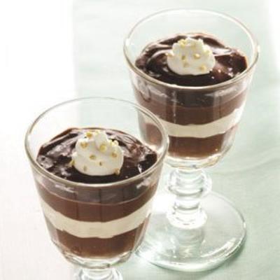 chocolade pindakaas parfait
