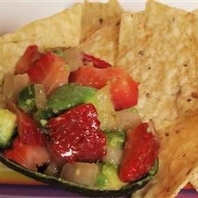 butch's aardbei avocado salsa