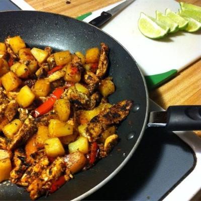 fajitas van de kippenananas