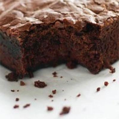 smelt brownies in je mond