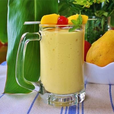 gemakkelijke mango-bananensmoothie