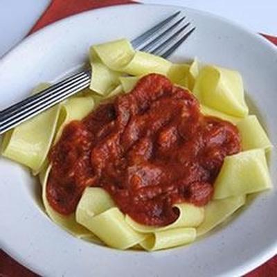 stevige pastasaus - ragu-stijl