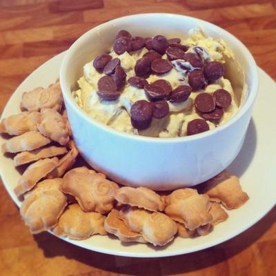 chocoladetaart cheesecake dip