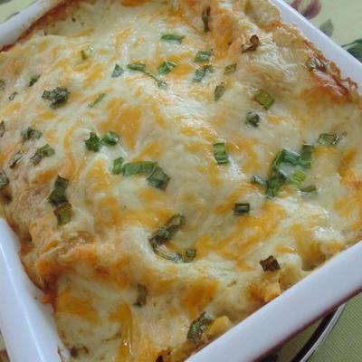 kip-enchiladas met honingkalk