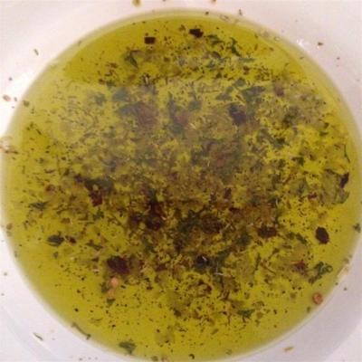 extra vergine olijfolie dipsaus