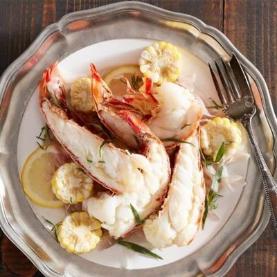 dragon en lemon lobster scampi