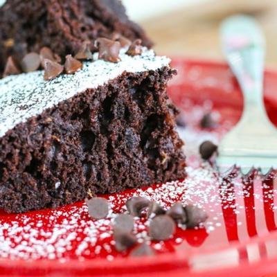 courgette chocolate chip brownies