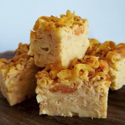 zoete aardappel noodle pudding (kugel)