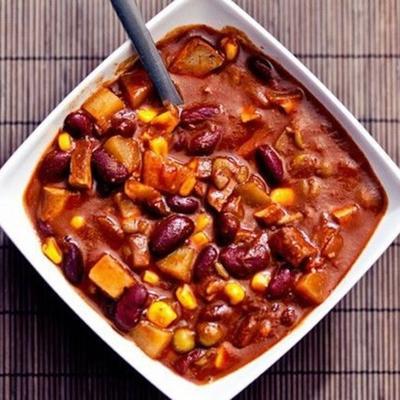 gemakkelijke veganistische chili