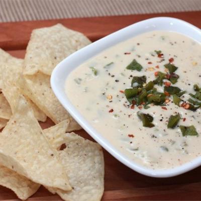 gegrilde poblano queso dip