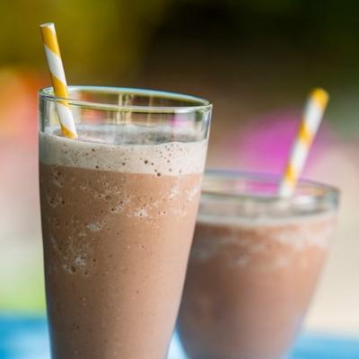 chocolade amandel banaan smoothie