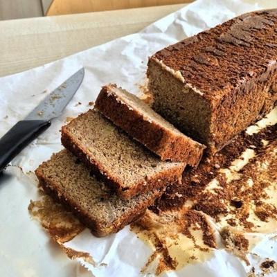 olijfolie banaanbrood met amandelmeel