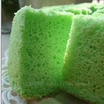 pandan chiffon cake