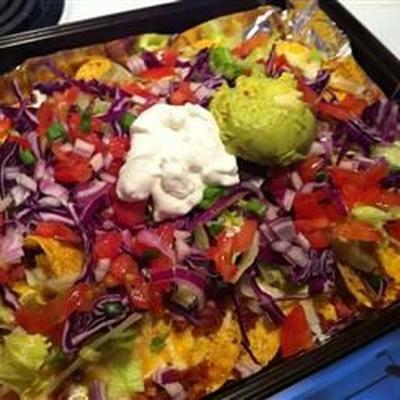 veggie nacho salade