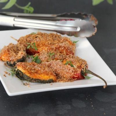 driekleurige glutenvrije jalapenopoppers