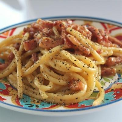 spaghetti alla carbonara: het traditionele Italiaanse recept