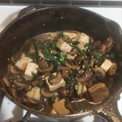 curry tofu roerbakken