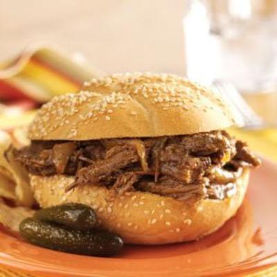 slow-simmered chipotle rib sandwiches