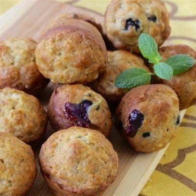 beste maar banaan mini-muffins