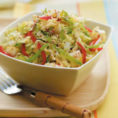 crunch aziatische slaw