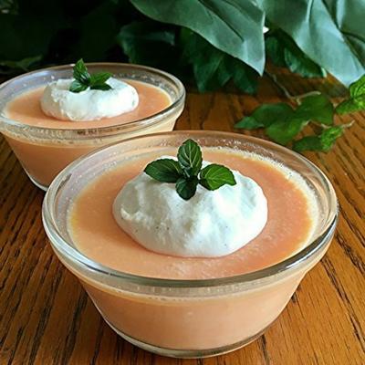 romige mango pudding