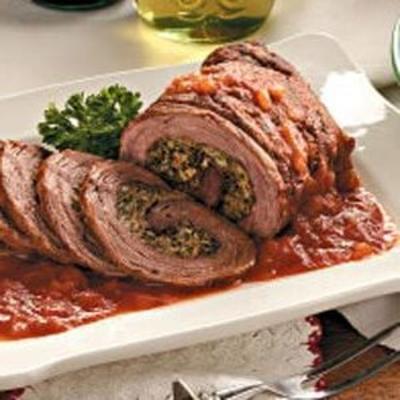 Braciole vlees saus