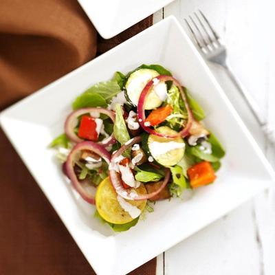 gegrilde groente ranch salade