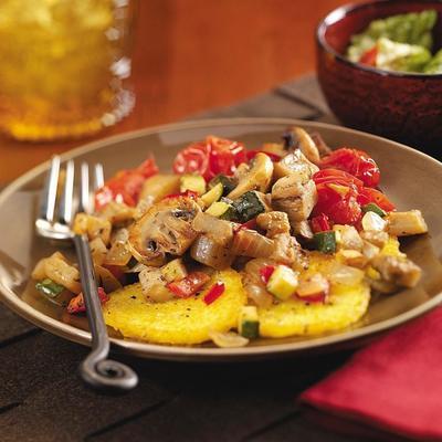 ratatouille met polenta