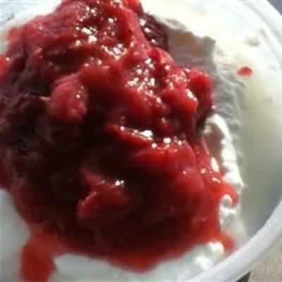 zelfgemaakte Griekse yoghurt