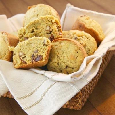 gekruide courgette wortel muffins