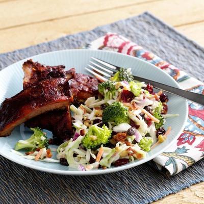 cranberry broccoli slaw