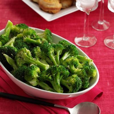 super eenvoudige knoflookbroccoli