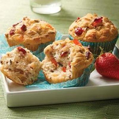 glutenvrije graan- en fruitmuffins