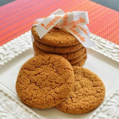 crackle top melasse cookies