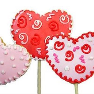lollipop koekje valentijnskaarten
